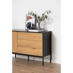 Sideboard Coogee II Wildeiche Dekor / Schwarz