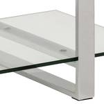 Tv-rek Unnau glas/metaal - Chrome