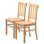 Chaises  Julia (lot de 2) Hêtre massif