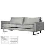 3-Sitzer Sofa Liel Samt Onoli: Hellgrau