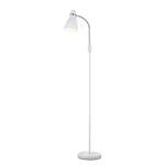 Lampadaire Viktor Acier inoxydable - 1 ampoule - Blanc