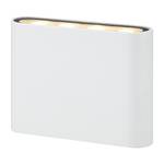 LED-Wandleuchte Arion Glas / Aluminium - 8-flammig - Weiß