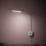 LED-wandlamp Antenna roestvrij staal - 1 lichtbron - Wit
