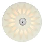 LED-Deckenleuchte Petal I Milchglas / Edelstahl - 1-flammig