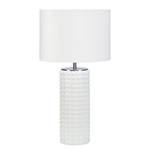 Lampe Proud III Tissu mélangé / Verre - 1 ampoule