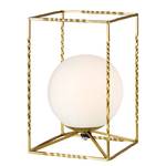 Tafellamp Eve melkglas/staal - 1 lichtbron - Goud