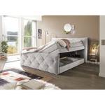 Lit boxspring Bellvue Avec tête de lit - Galet