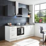 Keukenblok Korkee I zonder elektrisch apparaten - wit/antracietkleurig - Zonder elektrische apparatuur
