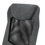 Chaise de bureau Mentor Microfibre et mesh / Métal - Noir / Chrome