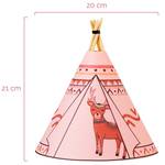 LED-Tischleuchte Twinkle Tipi I Baumwollstoff - 1-flammig