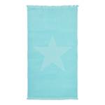 Serviette de Hammam Capri Star Étoffe de coton - Turquoise