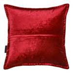 Housse de coussin Glam Tissu mélangé - Rouge - 45 x 45 cm