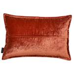 Kussensloop Glam textielmix - Terracotta - 60 x 40 cm