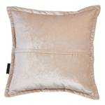 Housse de coussin Glam Tissu mélangé - Blanc - 45 x 45 cm