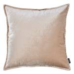 Housse de coussin Glam Tissu mélangé - Blanc - 65 x 65 cm