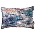 Housse de coussin Glam Colour Tissu mélangé - Bleu lagon - 40 x 60 cm