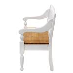 Banc Villefort Pin massif - Epicéa blanc / Epicéa lessivé - Largeur : 112 cm