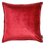 Housse de coussin Glam Tissu mélangé - Rouge - 65 x 65 cm