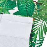 Serviette de plage Case Tukan Coton - Vert / Blanc