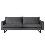 3-Sitzer Sofa Liel Samt Onoli: Anthrazit