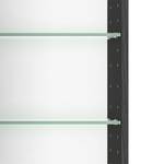 Spiegelschrank Dante Inklusive Beleuchtung - Graphit - Breite: 60 cm
