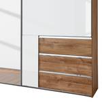 Armoire à portes coulissantes L. 36D IV Avec miroir - 350 x 236 cm