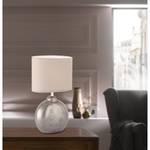 Tafellamp Pinkney textielmix/keramiek - 1 lichtbron