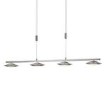 LED-hanglamp Solon nikkel - 4 lichtbronnen