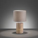 Tafellamp Purdy I textielmix/beton - 1 lichtbron