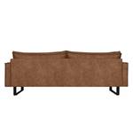 3-Sitzer Sofa Liel Microfaser Priya: Cognac