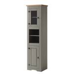 Hochschrank Finca Rustica Kiefer massiv - Kiefer Grau