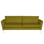 Sofa Neo15 I (3-Sitzer) Samt - Stoff Tond: Grün