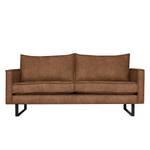 2,5-Sitzer Sofa Liel Samt - Microfaser Priya: Cognac