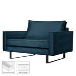 Fauteuil Liel Velours Onoli: Bleu marine