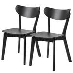 Chaises Rigby (lot de 2) Noir