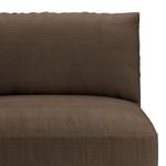 Fauteuil Dixwell Geweven stof Palila: Espresso