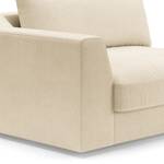 1,5-Sitzer Sofa Dixwell Webstoff Palila: Creme - Armlehne davorstehend links