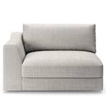 1,5-Sitzer Sofa Dixwell Webstoff Palila: Granit - Armlehne davorstehend links