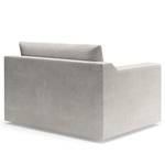 1,5-Sitzer Sofa Dixwell Webstoff Palila: Granit - Armlehne davorstehend links
