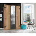 Armoire Glasgow II Avec miroir - Largeur : 135 cm