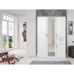 Draaideurkast Koblenz I incl. vak voor accessoires - Wit - Breedte: 135 cm