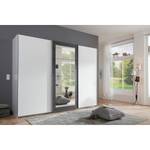 Armadio con ante scorrevoli Minden Incl. specchi - Bianco / Grafite - Larghezza: 270 cm