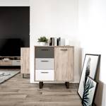 Kast Brookton I meerdere kleuren/eikenhouten look