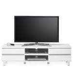 Tv-meubel Civano wit/zilverkleurig