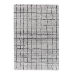 Tapis épais Savona II Tissu - Anthracite / Gris clair - 67 x 130 cm