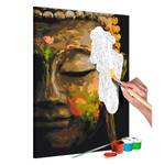 Peinture par numéro Buddha in the Shade Lin - Multicolore - 40 x 60 cm