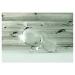 Vliesbehang Beauty in Drops of Water premium vlies - grijs - 200 x 140 cm