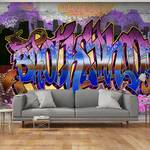 Papier peint intissé Colorful Mural Intissé premium - Multicolore - 150 x 105 cm