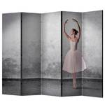Kamerscherm Ballerina in Degas vlies - meerdere kleuren - 5-delige set