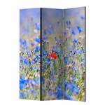 Kamerscherm Meadow Cornflowers vlies - meerdere kleuren - 3-delige set